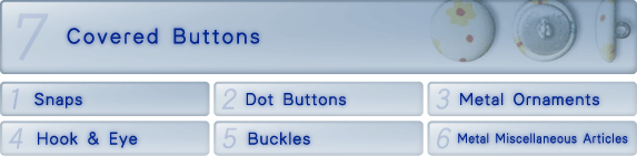 7 Covered Buttons